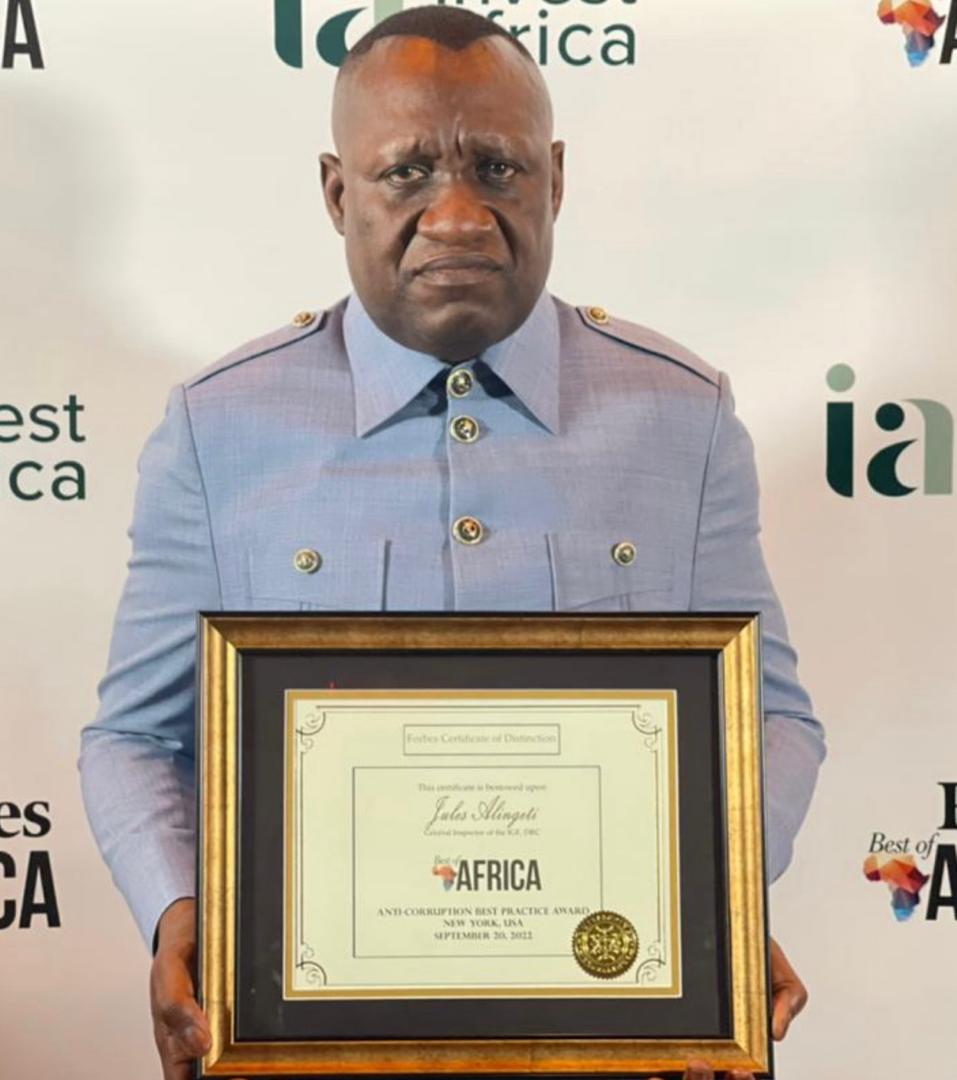 Jules Alingete Key — Trophée Forbes 2022