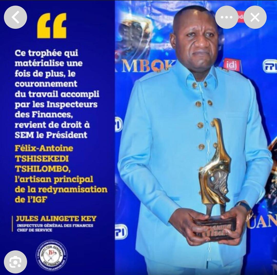 Jules Alingete Key — Trophée Mwana Mboka 2023